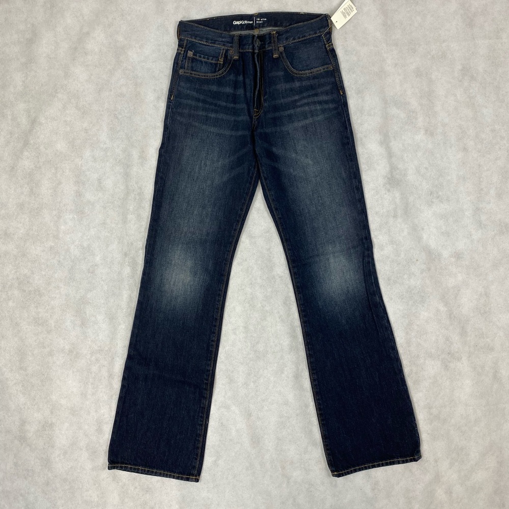 NWT!! Gap Kids 18 Slim Boot Fit Jeans